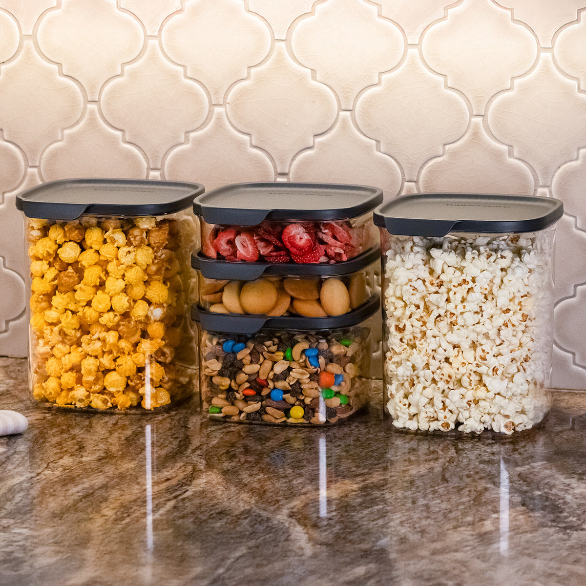 Tupperware? Ultra Clear Square | 5-piece Set - Image 6