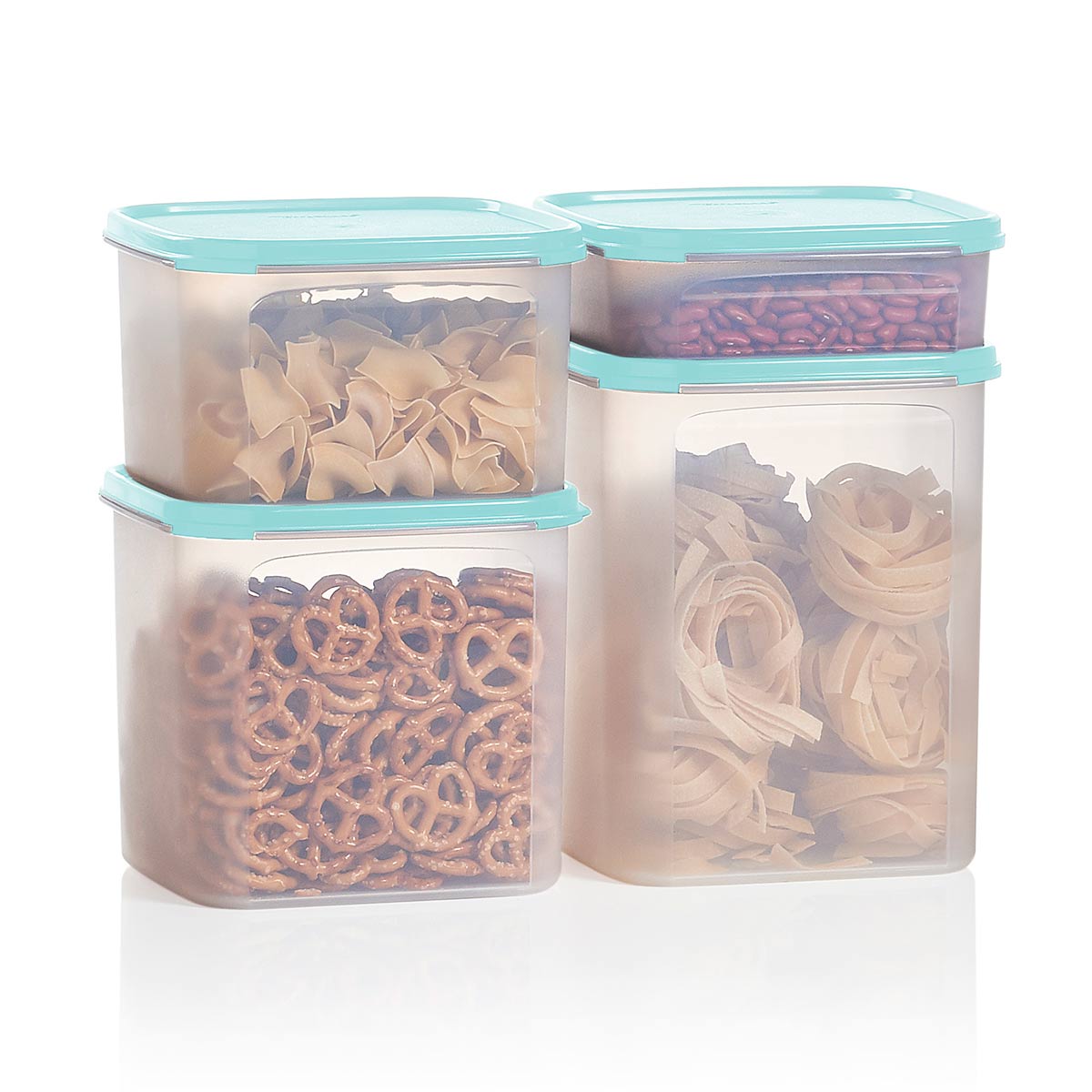 Tupperware? Modular Mates? 4-Piece Set | Square | Food Storage Containers - Image 2