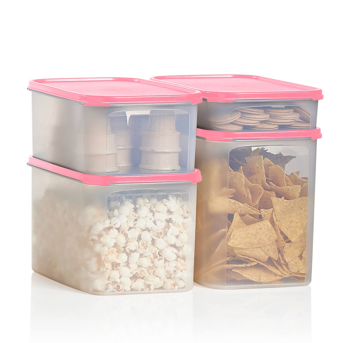 Tupperware? Modular Mates? 4-Piece Set | Rectangular | Food Storage