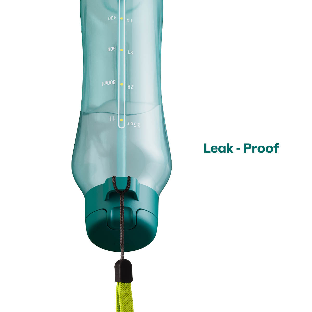 Tupperware? AquaVibe? Water Bottle | 40 oz. / 1.2 L (Green) - Image 3