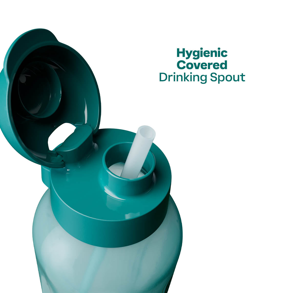 Tupperware? AquaVibe? Water Bottle | 40 oz. / 1.2 L (Green) - Image 5