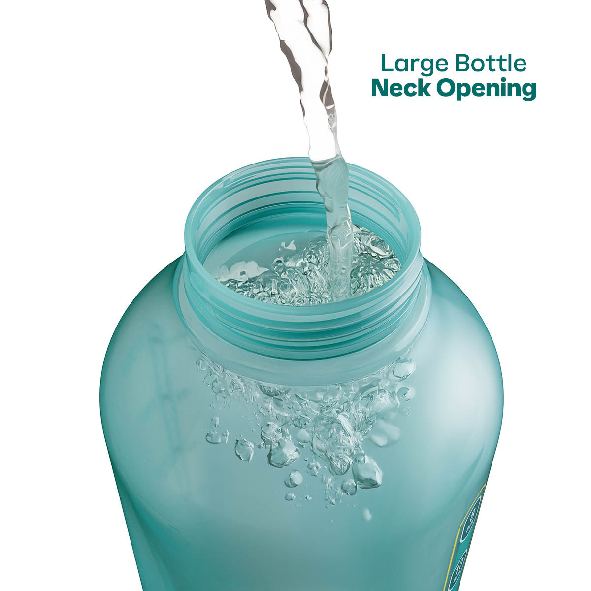 Tupperware? AquaVibe? Water Bottle | 67 oz. / 2 L (Green) - Image 4