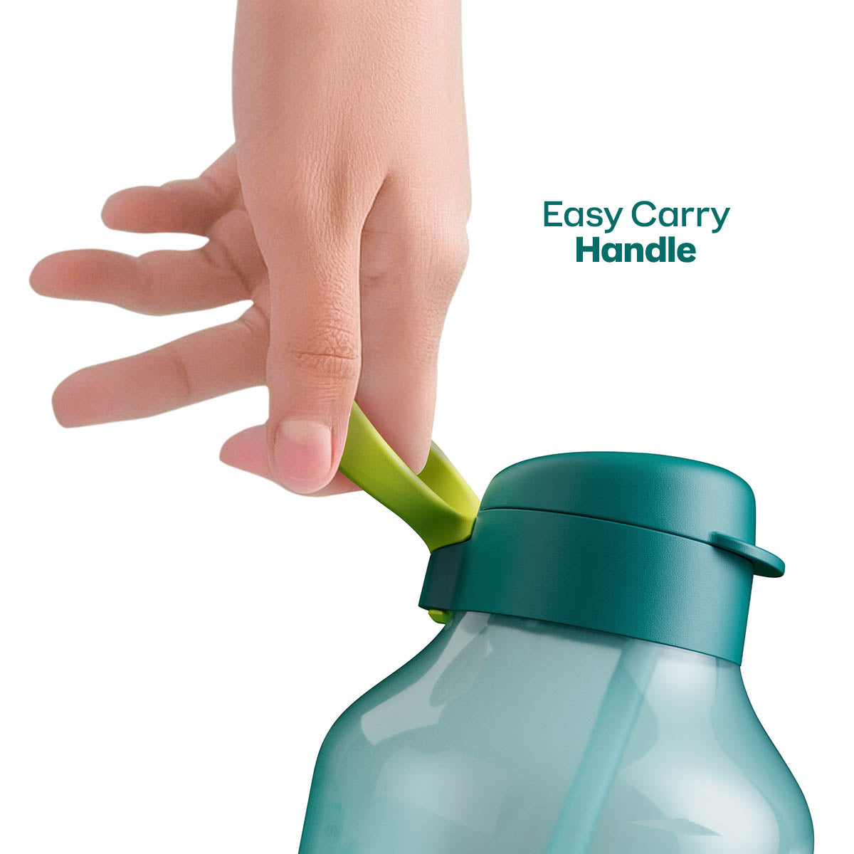 Tupperware? AquaVibe? Water Bottle | 67 oz. / 2 L (Green) - Image 6