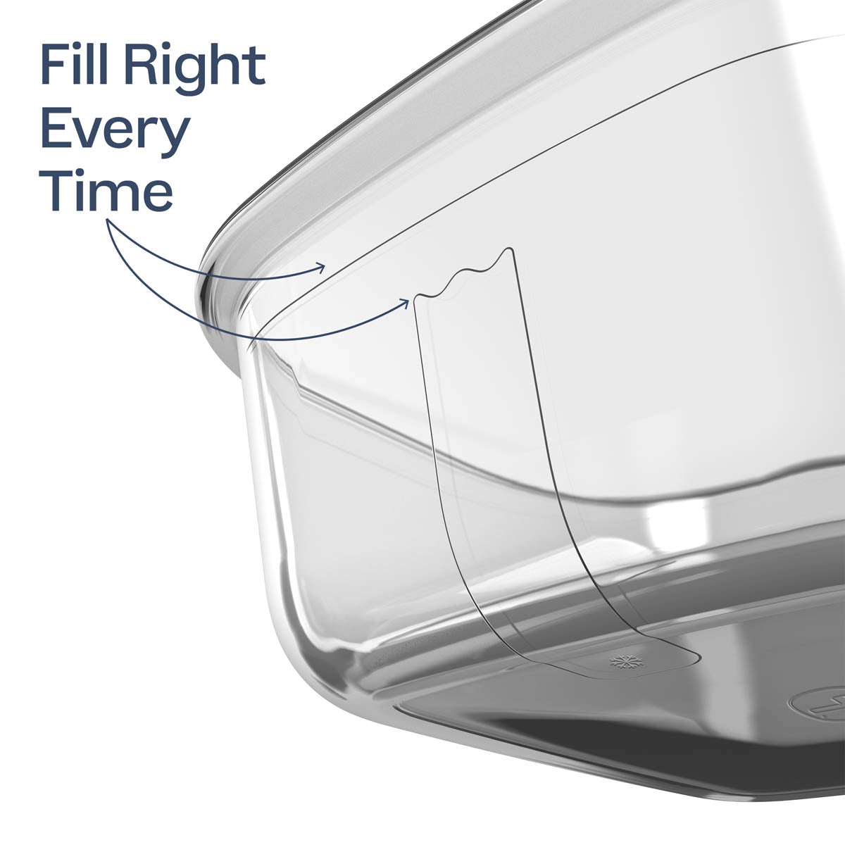 Tupperware Voila? Glass Food Storage Container | Rectangular Small - Image 9