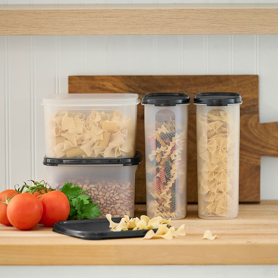 Tupperware? Modular Mates? | 4-Piece Set | Oval 4 & Square 2 Containers - Image 2