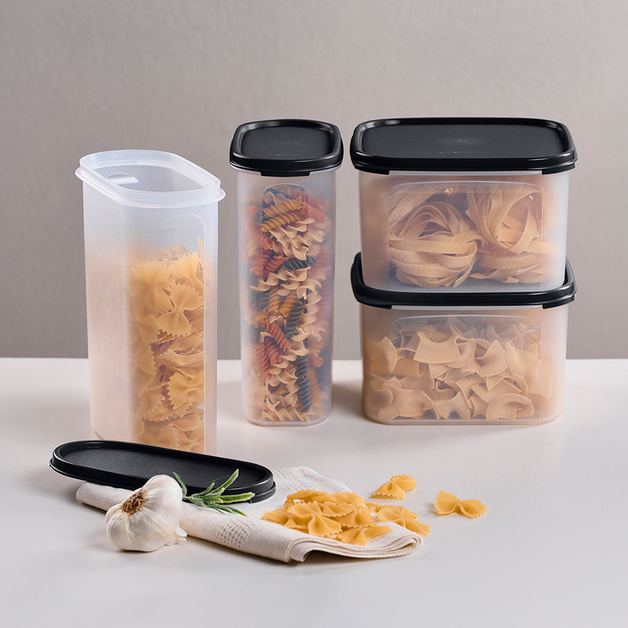 Tupperware? Modular Mates? | 4-Piece Set | Oval 4 & Square 2 Containers - Image 3