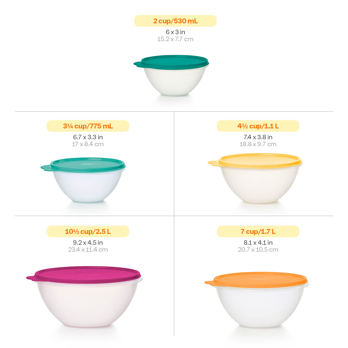 Classic Wonderlier? Bowls | 5-piece Set - Image 6