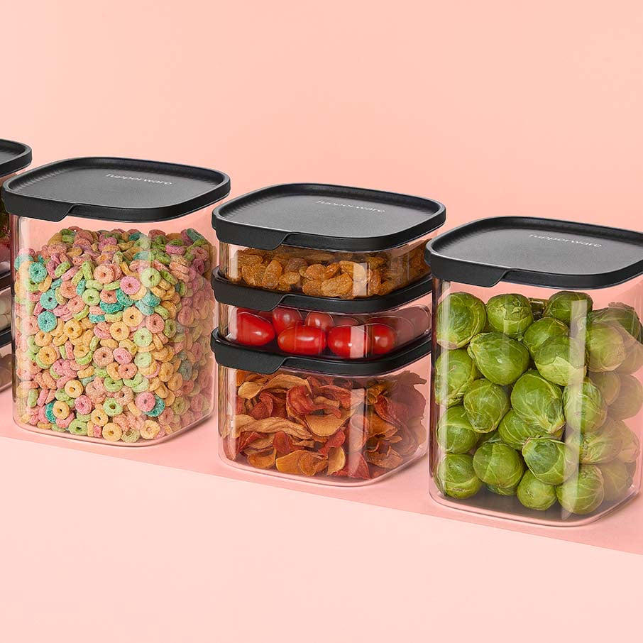 Tupperware? Ultra Clear Square | 5-piece Set - Image 2